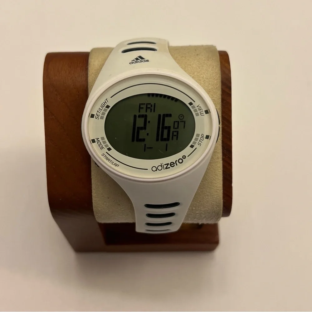 Adidas ADP 3509 Digital Watch, Adizero, ‎ Excellent, New Batteries, vintage